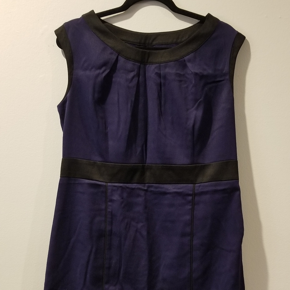 Navy Blue & Black Dress - 12size